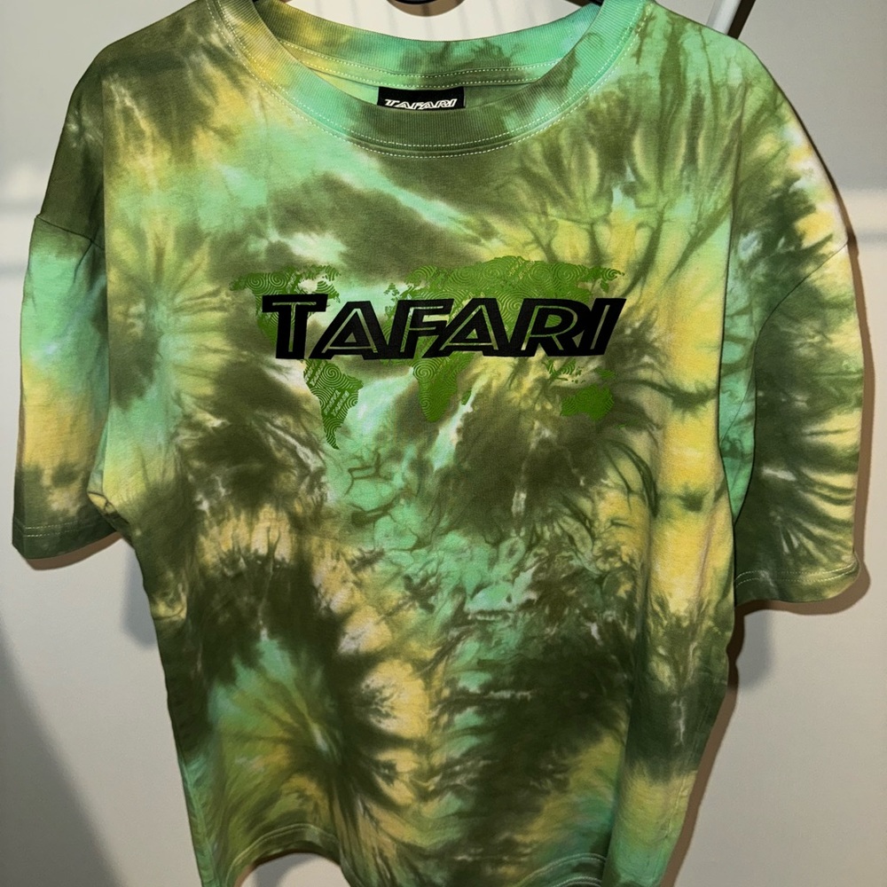 1 of 1 original Tafari green tie die